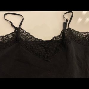 Black lacy camisole from The Limited, Size small